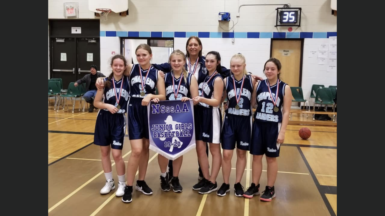 NSSAA Jr. Girls Basketball Champions 2019 - Chapleau Raiders